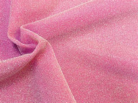 pink metallic stretch fabric|Pink Metallic Stretch Fabric .